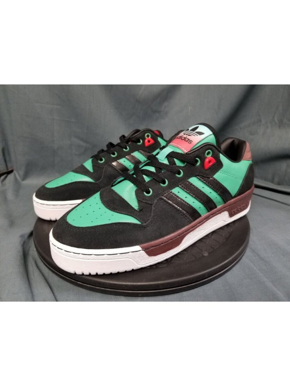 Adidas Rivalry Low Demon Slayer Tanjiro JI3312 Men's Size 8.5 NEW NO BOX! - Picture 4 of 11